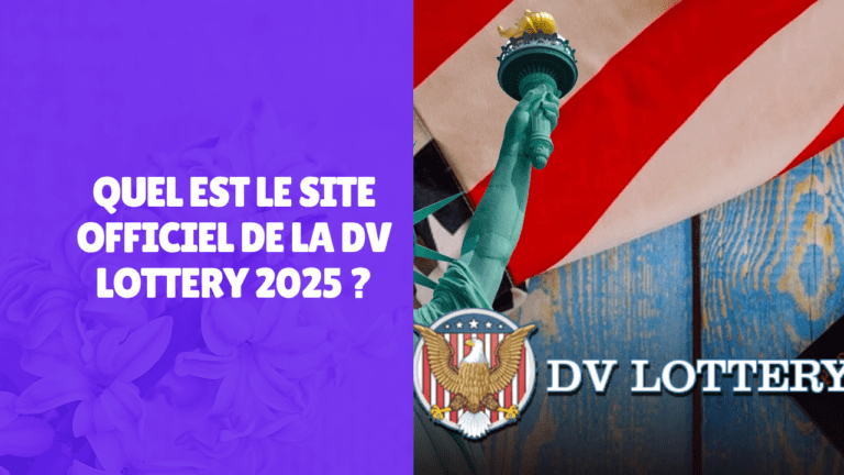 Quel est le site officiel de la DV Lottery 2025